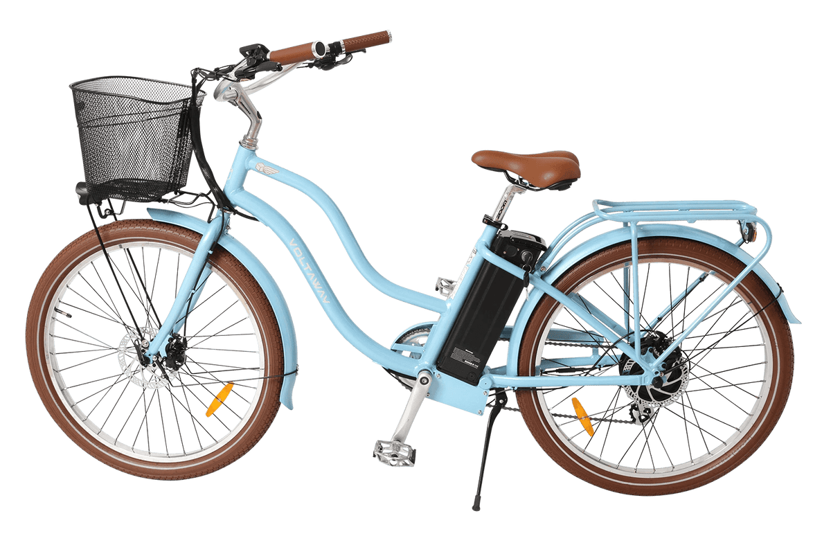 COCONUT CLOUD BLUE ELECTRIC BEACH CRUISER VOLTAWAY Voltaway