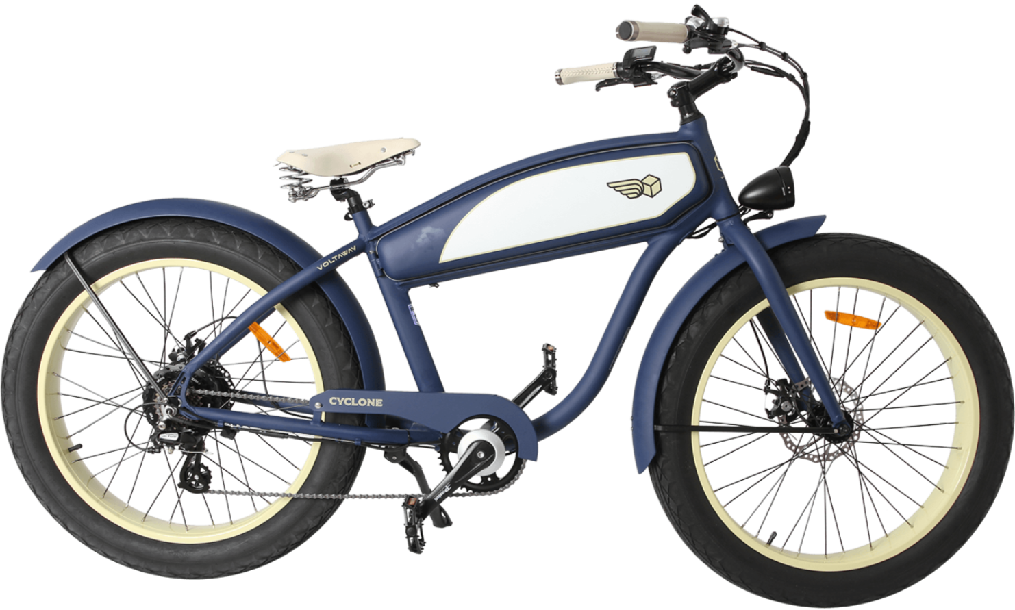 CYCLONE MARINER ELECTRIC RETRO FATBIKE Voltaway