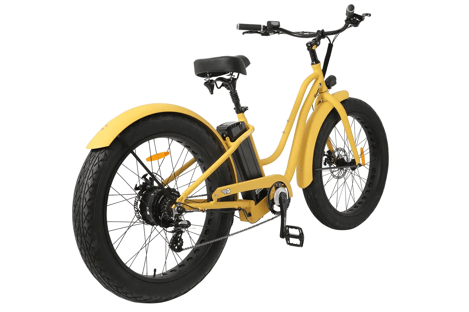 DUUNE GOLDENROD ELECTRIC GOOSENECK BEACH CRUISER FATBIKE